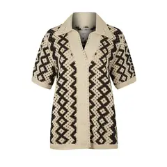 ROCKFORD - Chaleco Algodón Orgánico Beige Gigi Mujer
