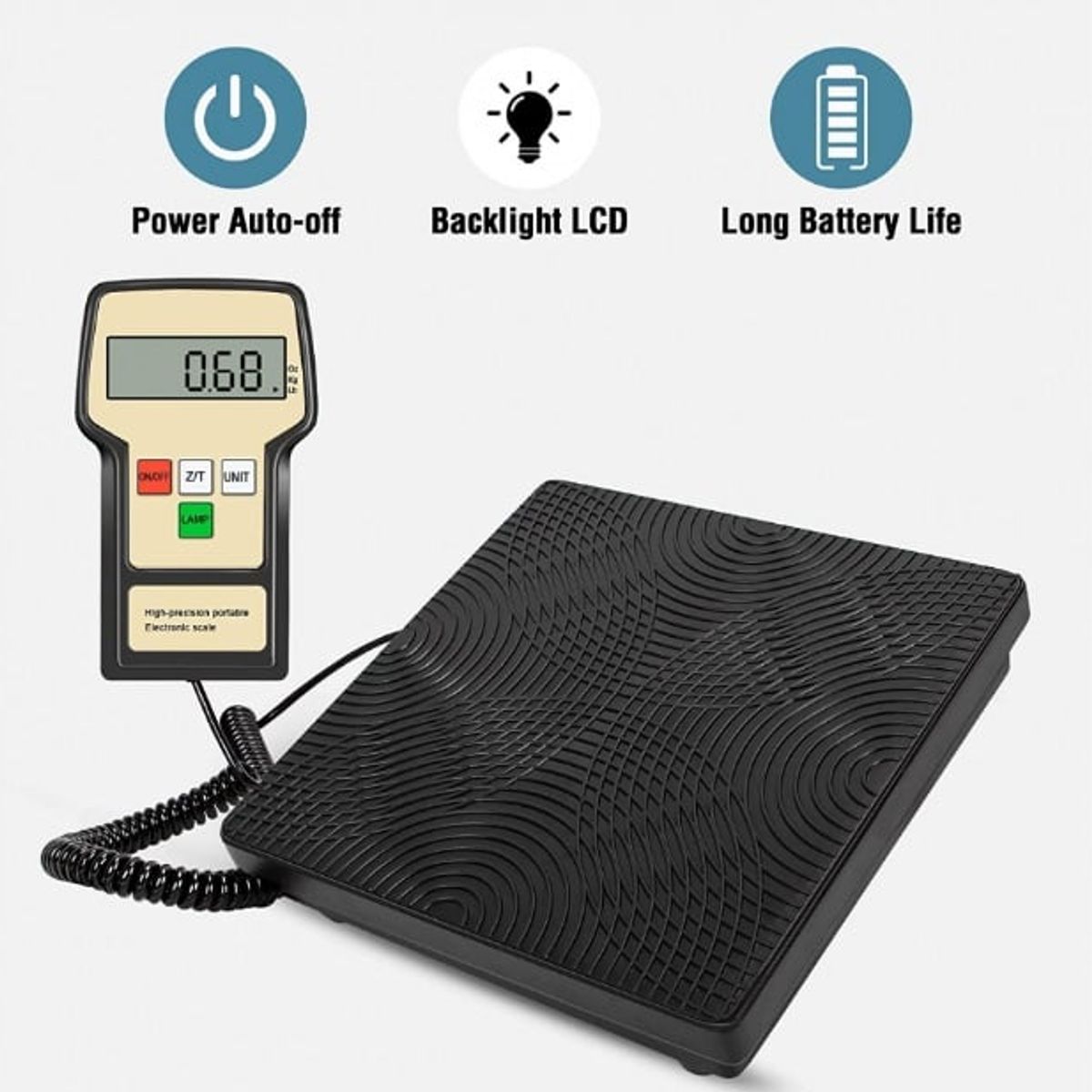 LONG - Bascula pesa Electronica para refrigerantes hasta 100KGS  LONGTERM