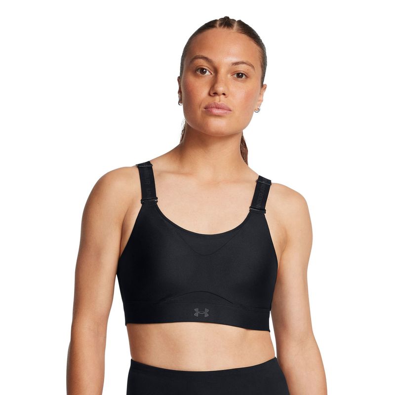 UNDER ARMOUR - Sostén copa A-C high Infi 2.0 mujer Negro UNDER ARMOUR.-