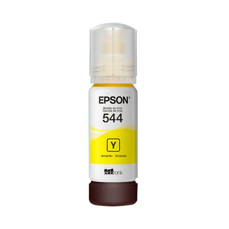 EPSON - Botella De Tinta Epson T544 Color Amarillo De 65 Ml