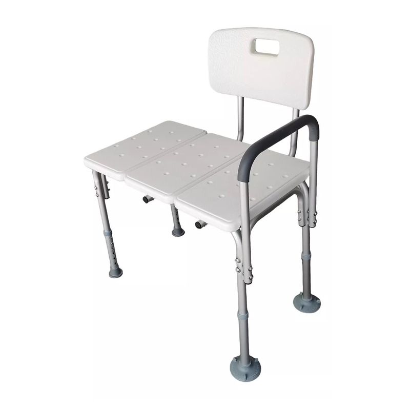 GENERICO - Silla Piso De Ducha Para Transferencia Aluminio Baño Tina 502B
