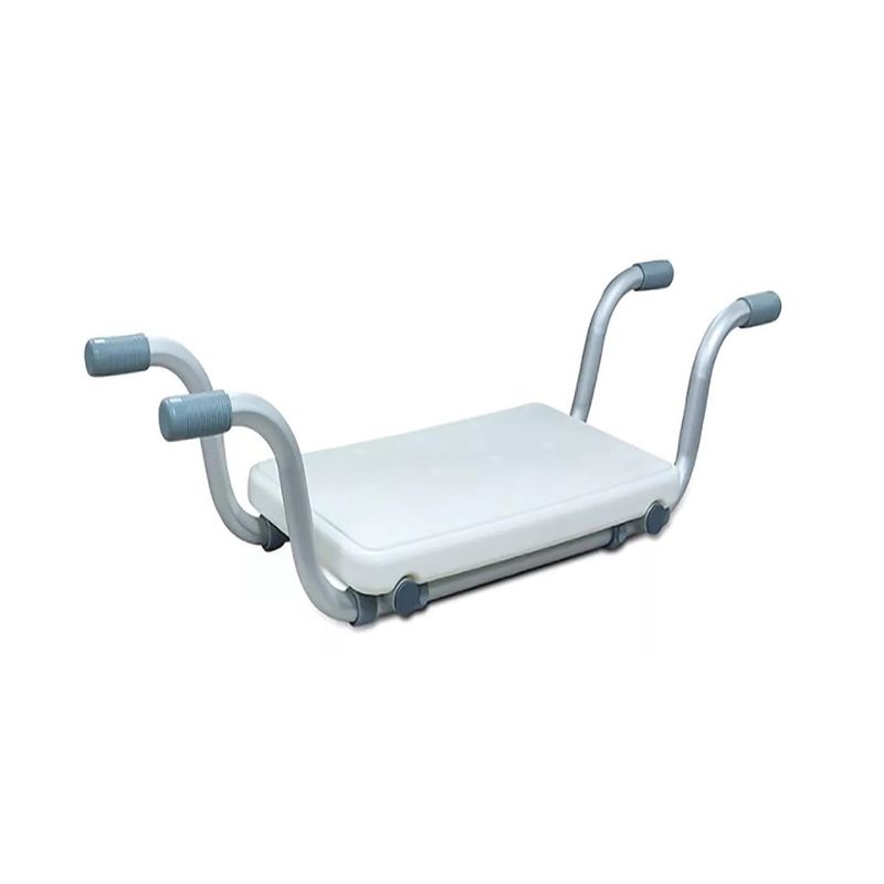 GENERICO - Asiento Piso Silla Interior De Tina Sin Respaldo Adulto Mayor 605E