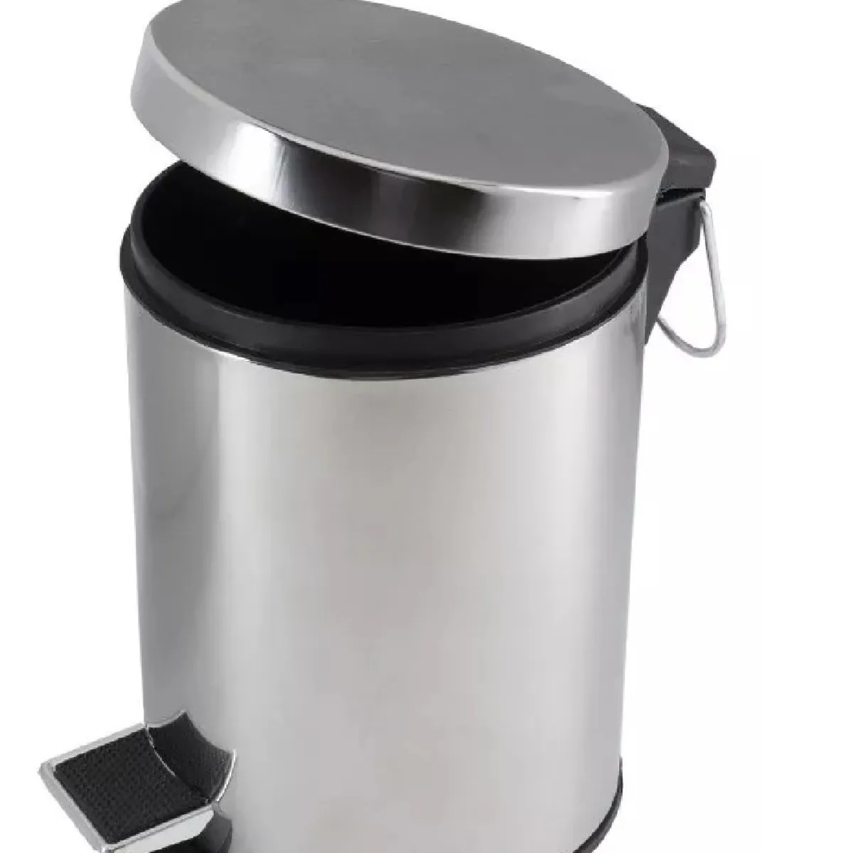 TAUMM - Basurero Papelero Pedal 8 Litros Acero Inoxidable Taumm