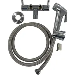 GENERICO - DUCHA ARABE BIDET KIT DOBLE CIERRE KDB30012 CORSOVALV