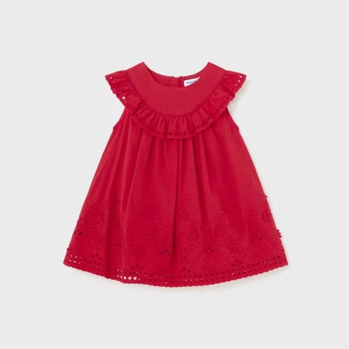 MAYORAL - Vestido bordado popelín bebé