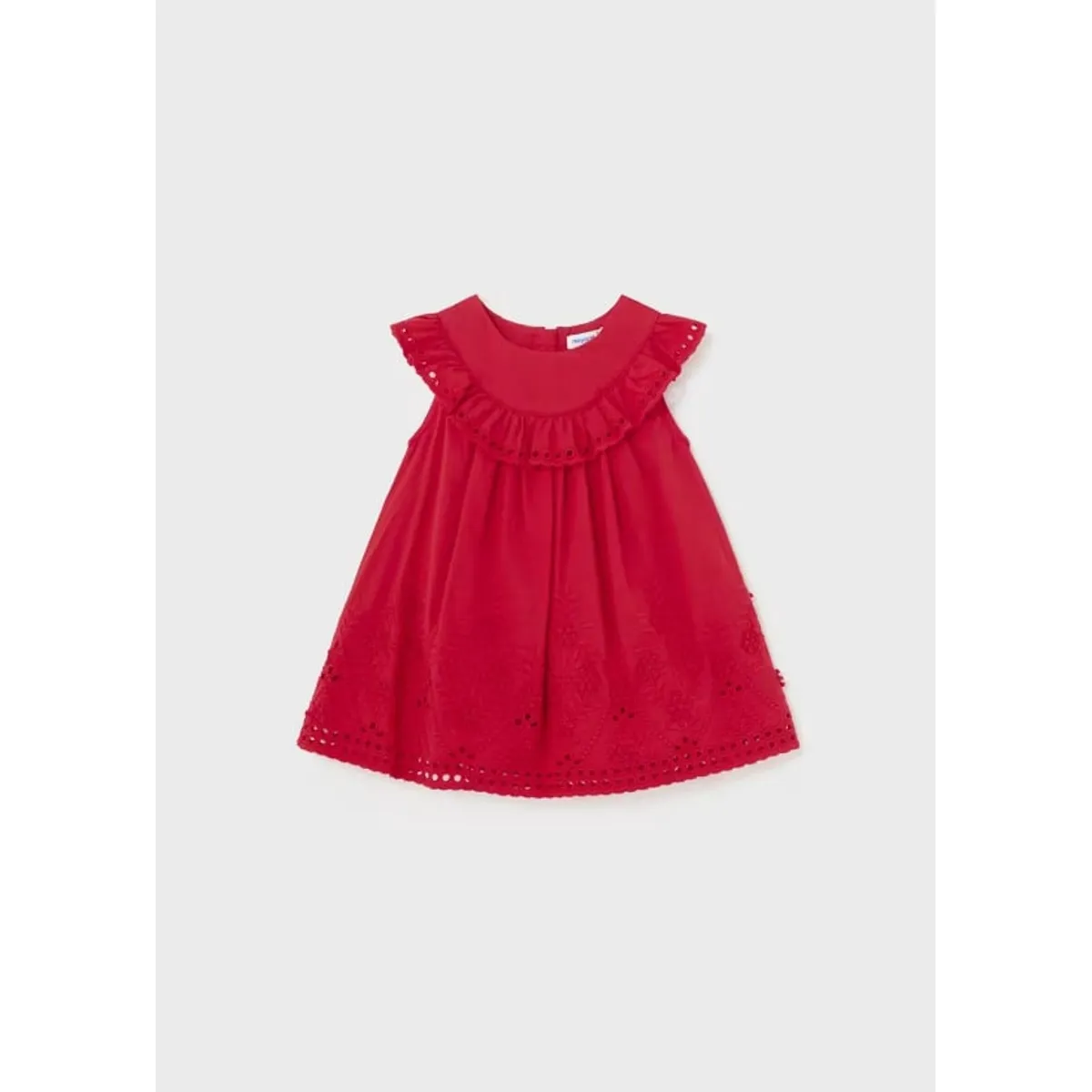 MAYORAL - Vestido bordado popelín bebé