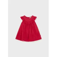MAYORAL - Vestido bordado popelín bebé
