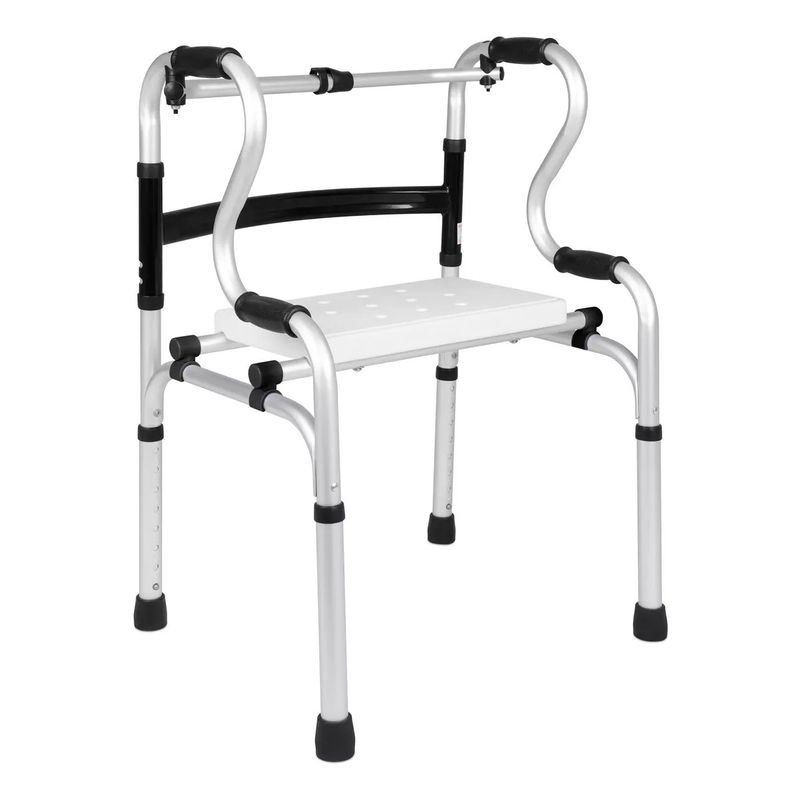 GENERICO - Andador Burrito Silla de Ducha Plegable 3 en 1 Portatil 804E