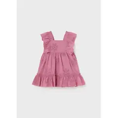 MAYORAL - Vestido bordado volantes bebé