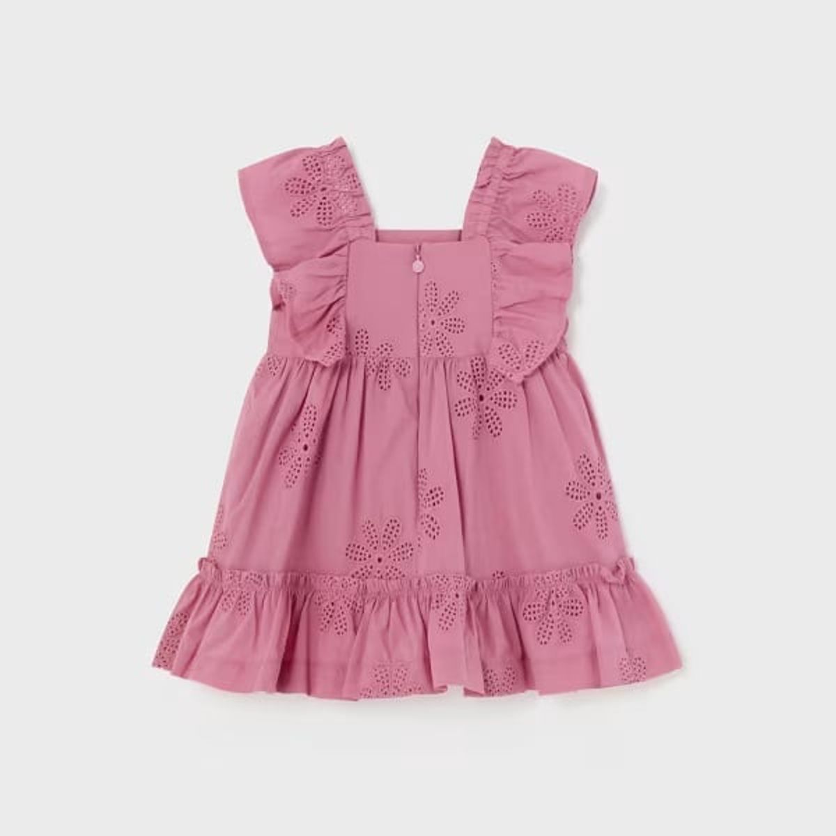 MAYORAL - Vestido bordado volantes bebé