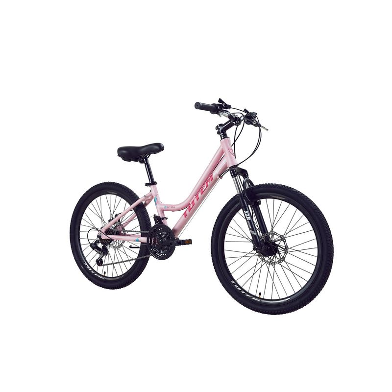 TOTEM - BICICLETA TOTEM MTB ARO 24 MODELO SITARA ROSADO
