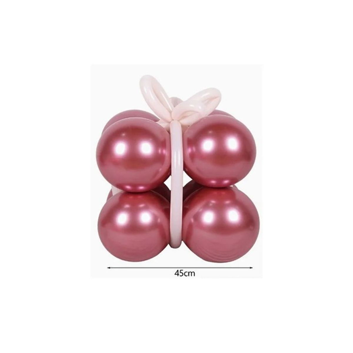 GENERICO - Set de Globos Cumpleaños Rosa