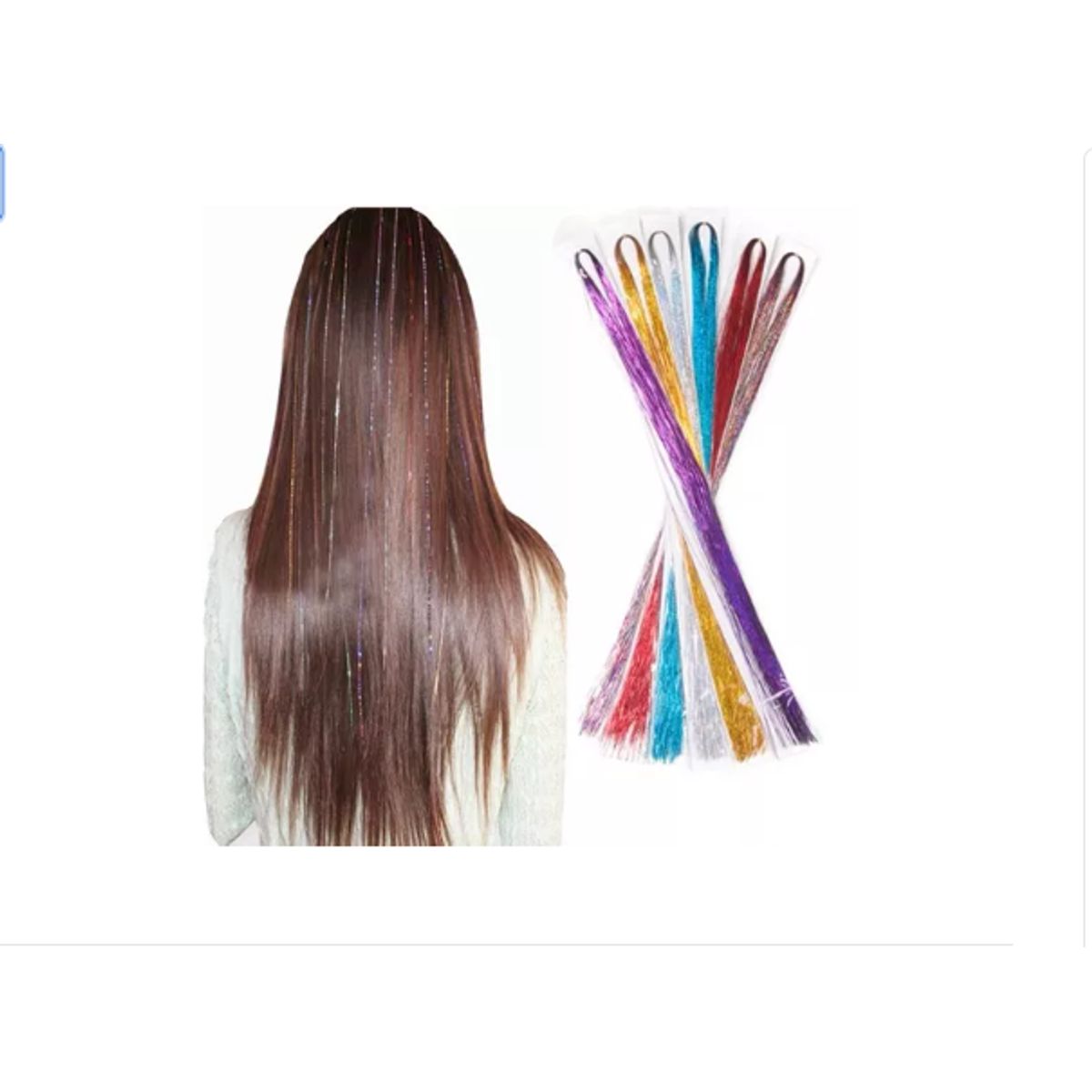 GENERICO - Set 50 Mechas De Pelo - Cabello Brillante