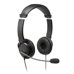 KENSINGTON - Audífonos Diadema USB-A clásicos con micrófono Negro