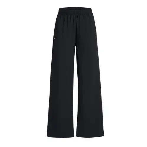 UNDER ARMOUR - Pantalones anchos Rival para mujer Negro