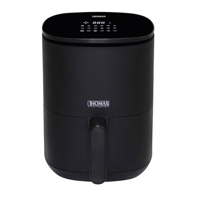 THOMAS - Freidora De Aire Air Fryer Digital 3L 1300W Negro TH-AF30DN