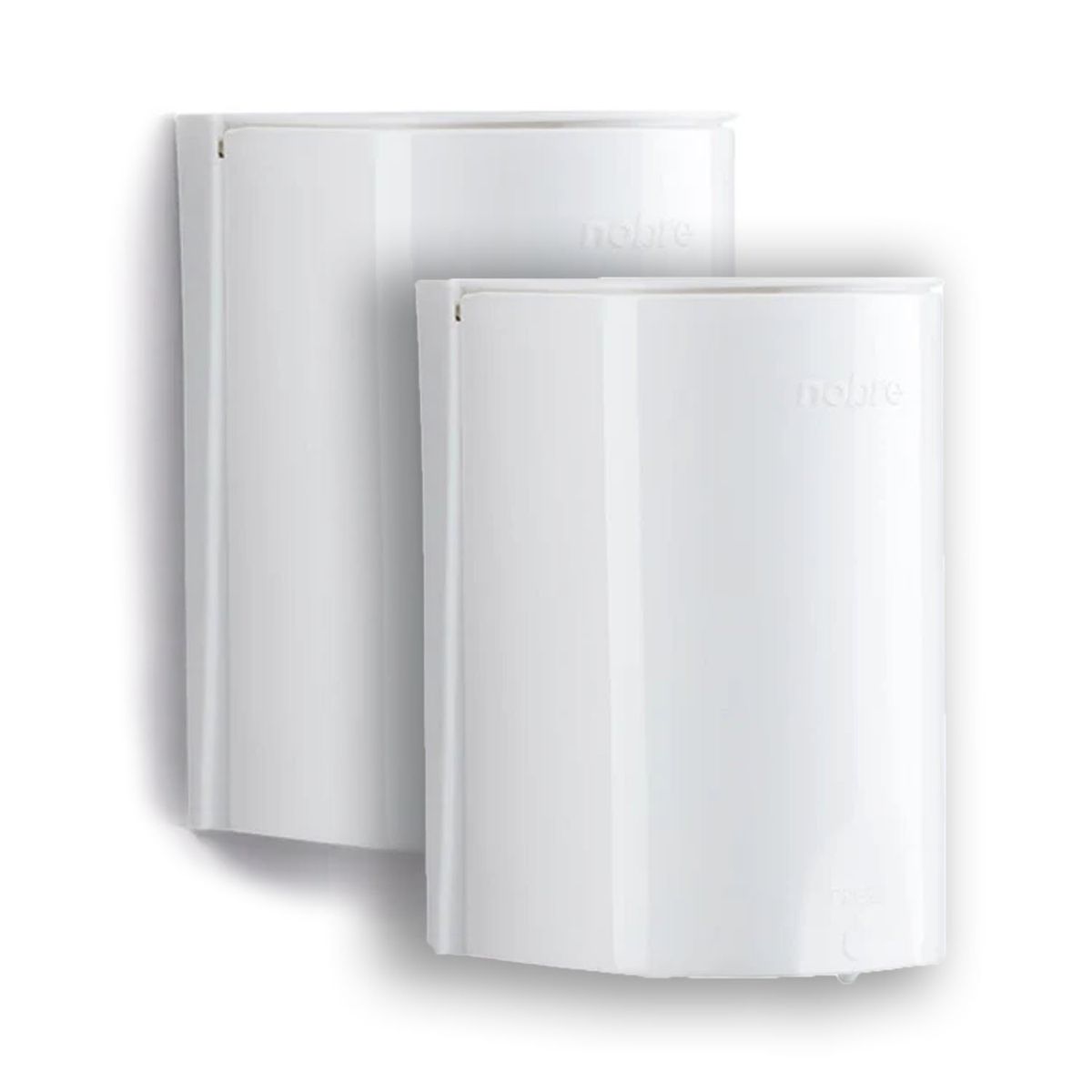 GENERICO - Pack 2 Dispensadores De Jabón Líquido/alcohol Gel Blanco