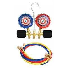 GENERICO - Manometro HCPRO R410a R22 R404a con kit Mangueras de carga