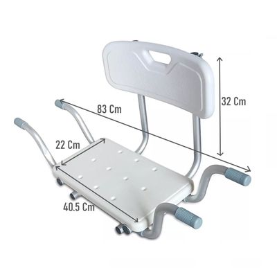 Imagen 2 del producto Silla Asiento Interior Para Tina Con Respaldo Adulto Mayor 605F