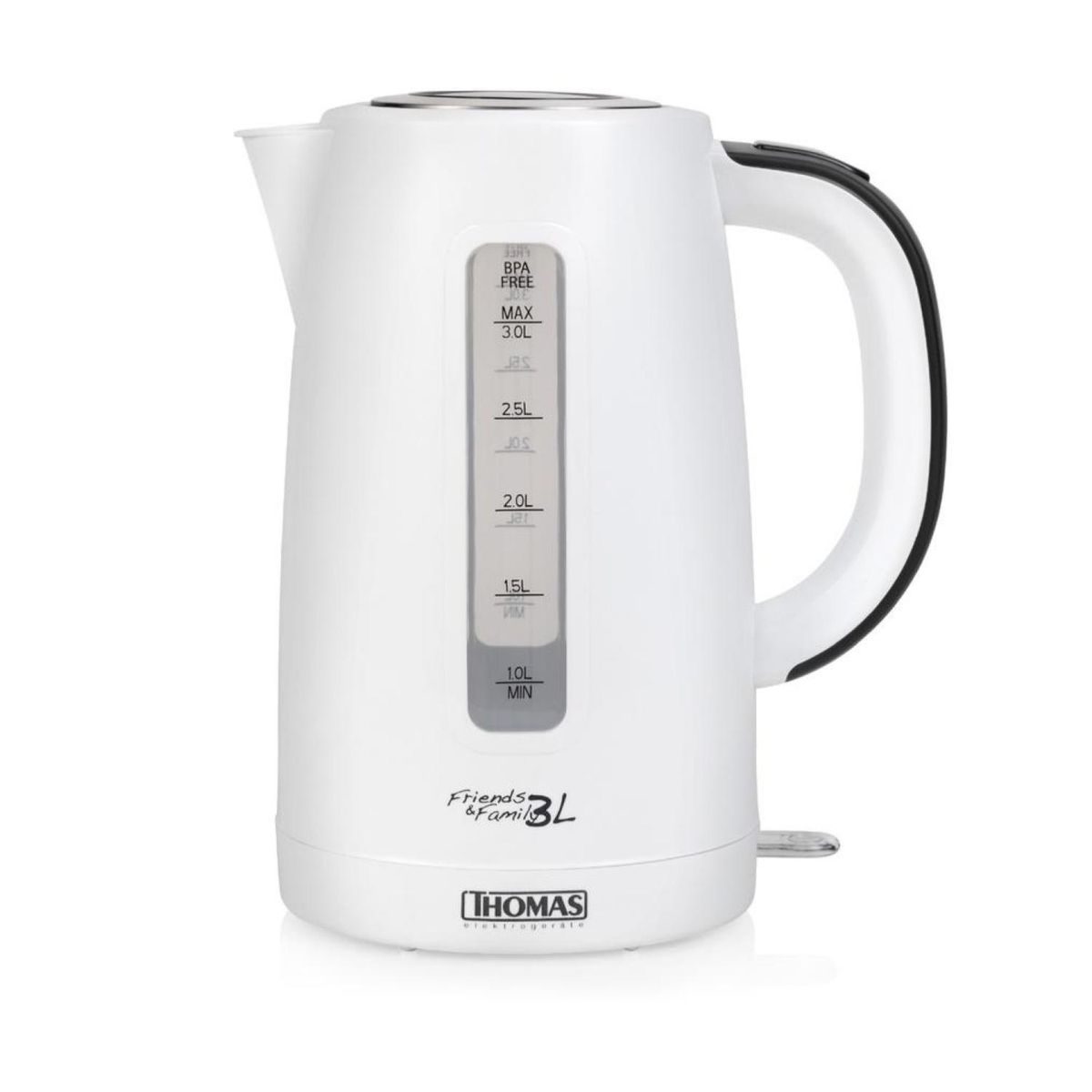 THOMAS - Hervidor Electrico 3000ml 2200W Blanco TH-4151 Thomas