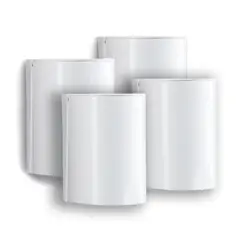 GENERICO - Pack 4 Dispensadores De Jabón Líquido/alcohol Gel Blanco