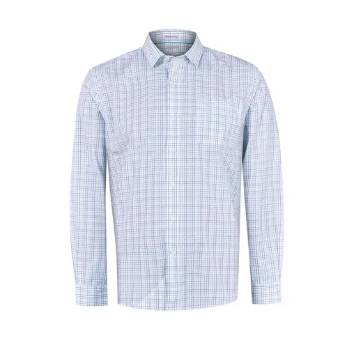 ROCKFORD - Camisa Algodón Orgánico Azul Lighter Hombre