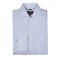 ROCKFORD - Camisa Cuello Italiano Celeste WF Hombre