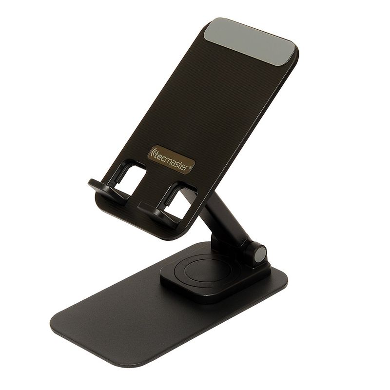 TECMASTER - Soporte Base Porta Celular Para iPad Tablet Escritorio