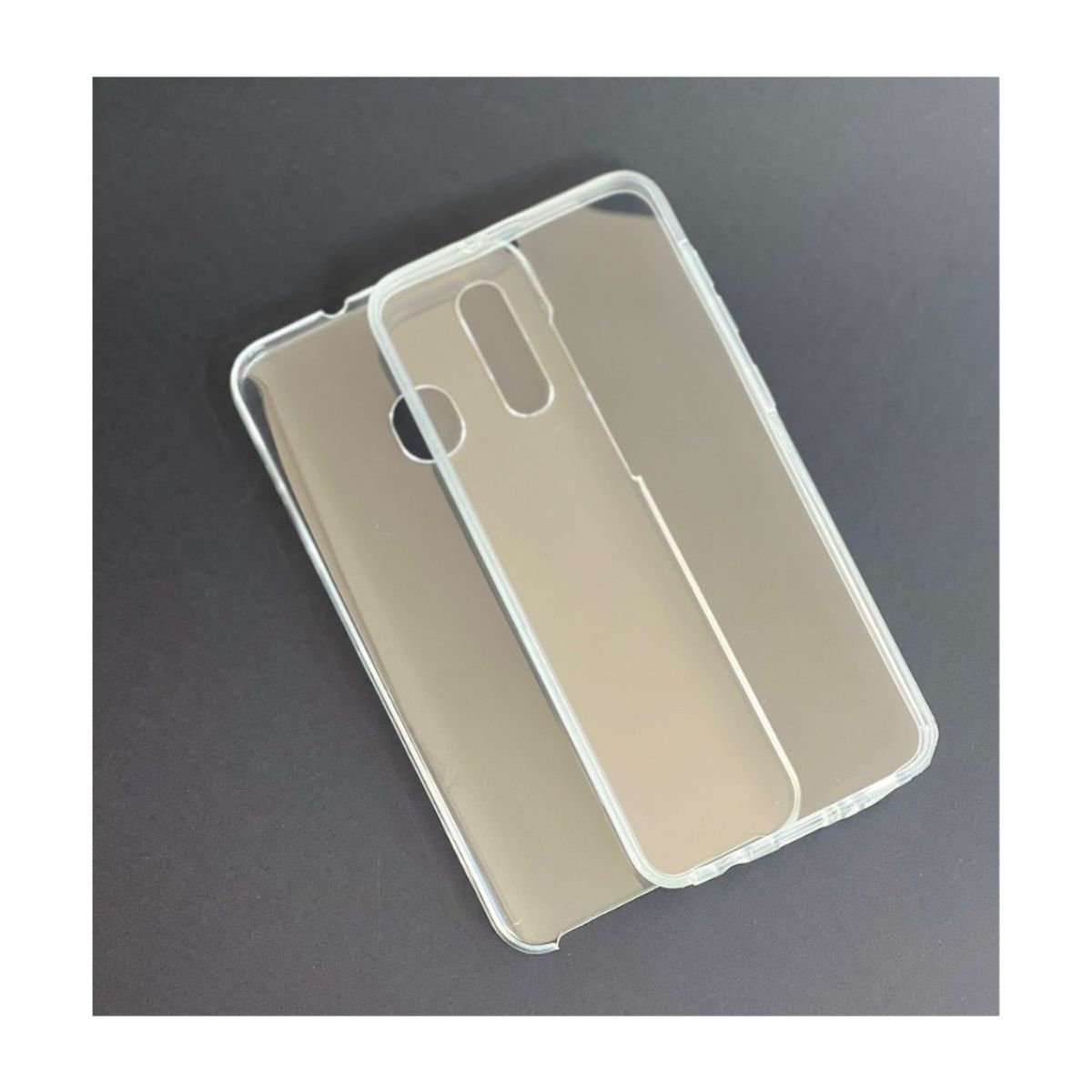 GENERICO - Carcasa 360 Grados Para Samsung A20/ A30 Normal Transparente