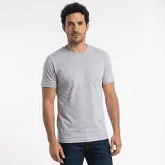 T-WORLD - Polera 100 % algodón manga corta básica 170 Grs. ideal para estampar