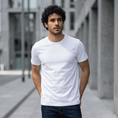 Imagen 2 del producto Polera 100 % algodón manga corta básica 170 Grs. ideal para estampar