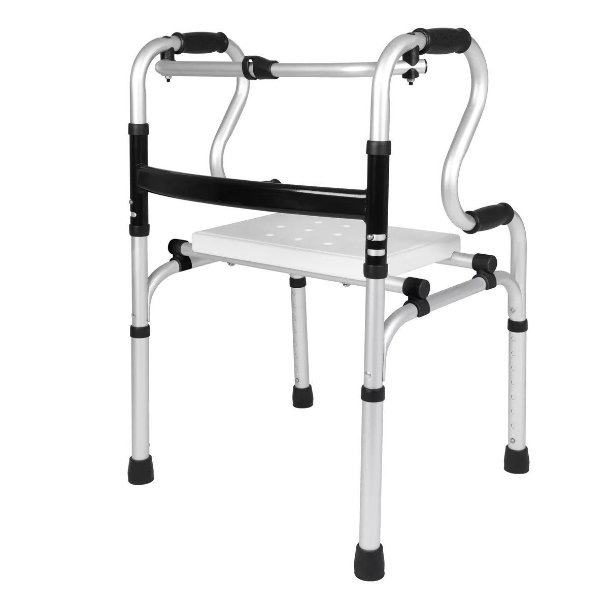 ONEDER - Silla De Ducha Portatil Y Andador Burrito Plegable 2 En 1 804E