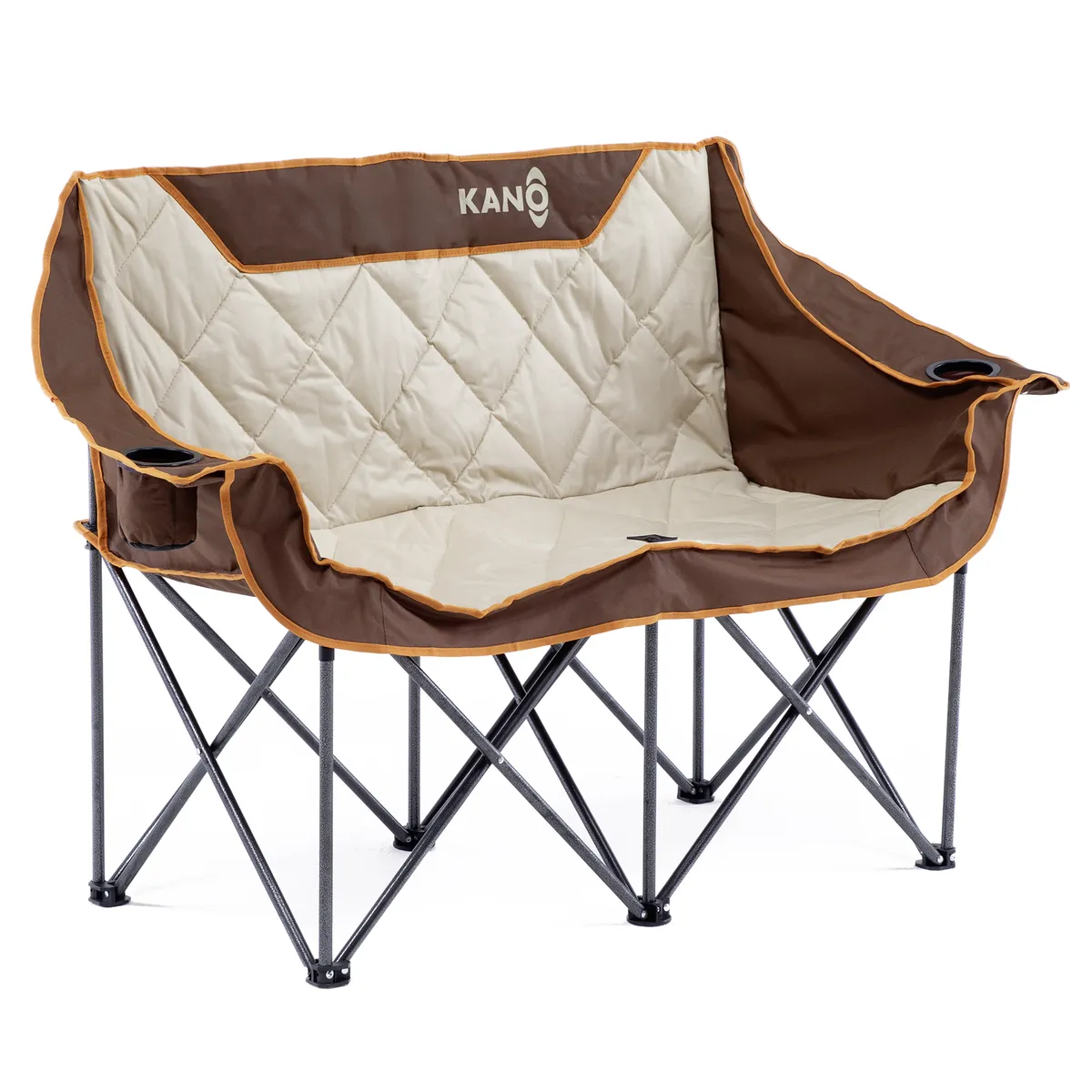 KANO - Sillón  Silla Doble Reforzada Plegable Colico para Camping