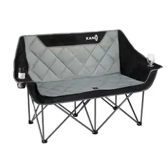 KANO - Sillón / Silla Doble Reforzada Plegable Colico para Camping