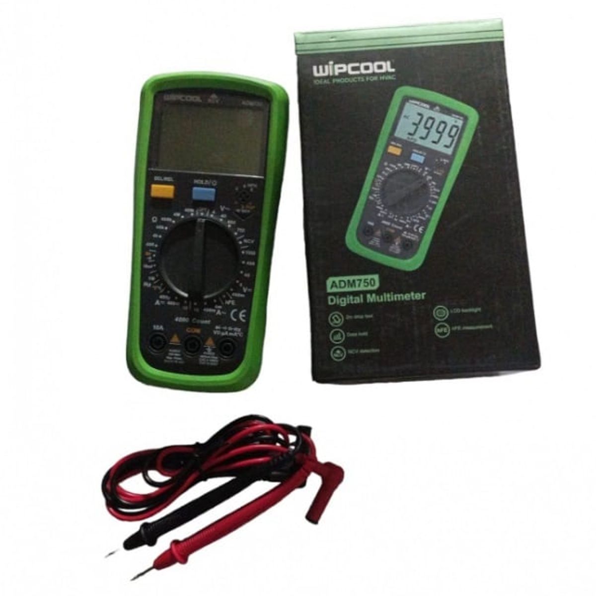 GENERICO - MULTITESTER MULTIMETRO CON PANTALLA LCD WIPCOOL