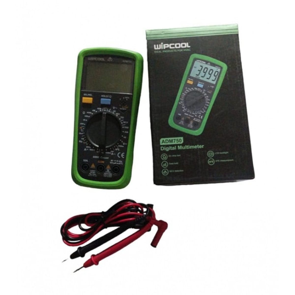 GENERICO - MULTITESTER MULTIMETRO CON PANTALLA LCD WIPCOOL