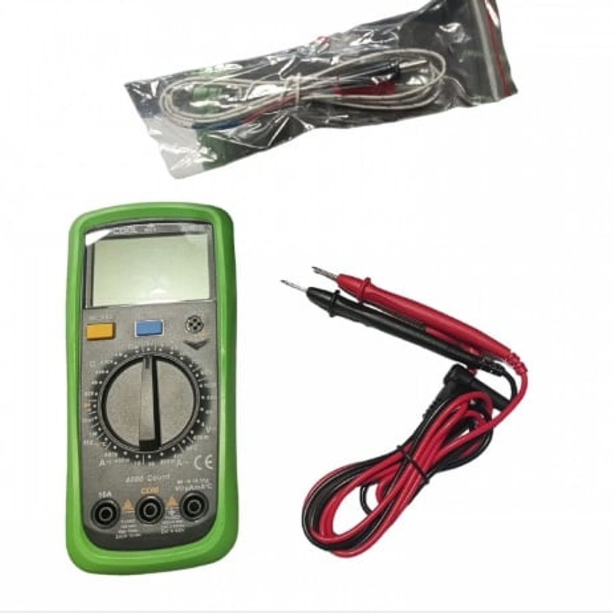 GENERICO - MULTITESTER MULTIMETRO CON PANTALLA LCD WIPCOOL