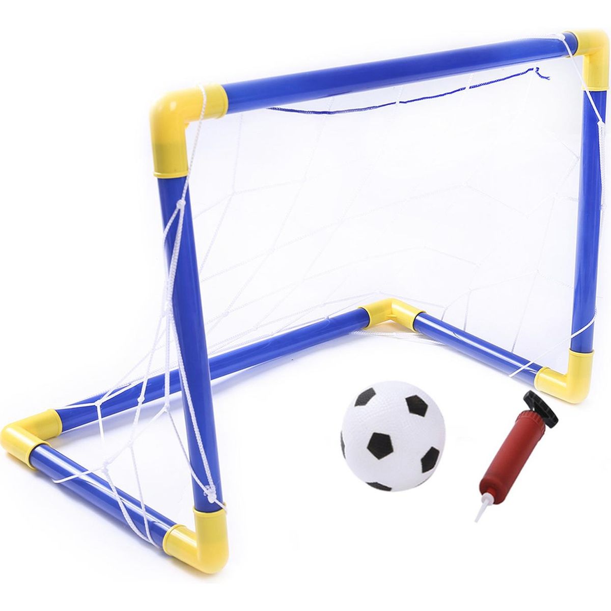 IMPORTCLICK - Arco Futbol Infantil Red Pelota e Inflador