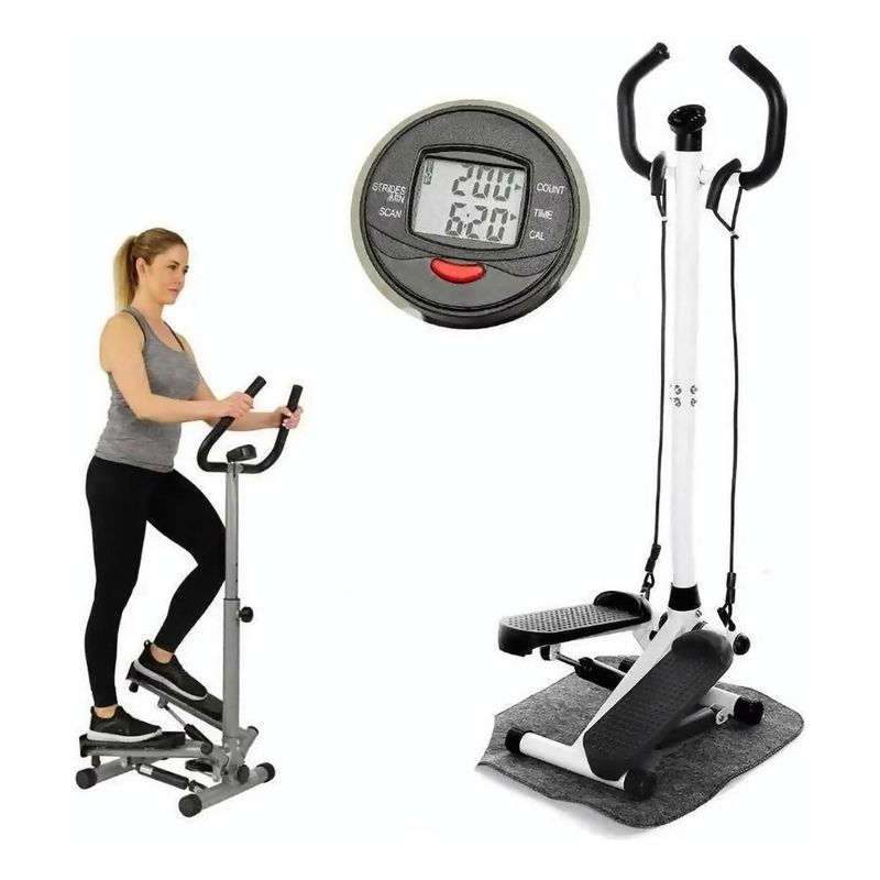 U BUY - Mini Stepper Eliptica Hidraulico Banda Resistencias