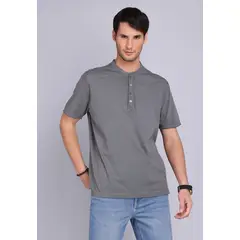 ARROW - Polera Cuello Redondo con Botónes