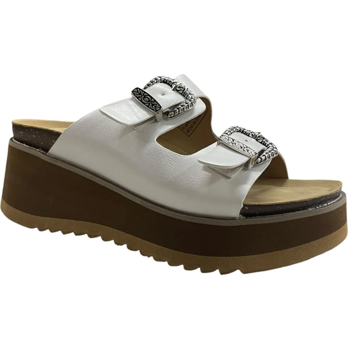 DETOGNI - Sandalia Mujer Blanco Carmen Detogni - Blanco