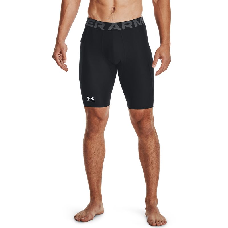 UNDER ARMOUR - Shorts largos HeatGear® para hombre Negro UNDER ARMOUR