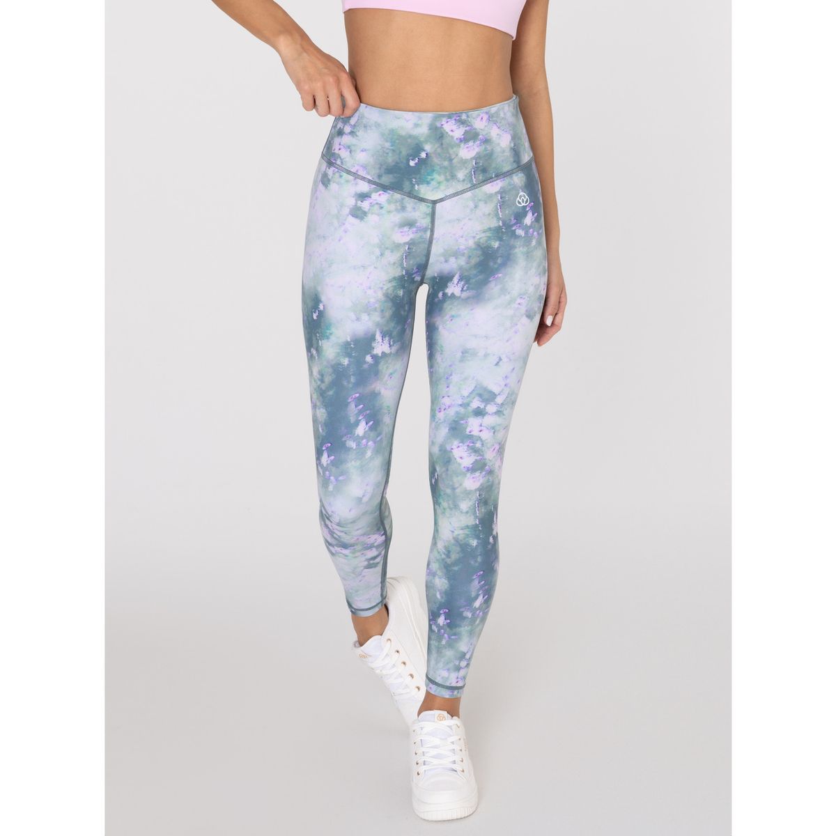 BSOUL - Calza tiro alto Mujer Hr Ankle Emma Print Negro BSOUL