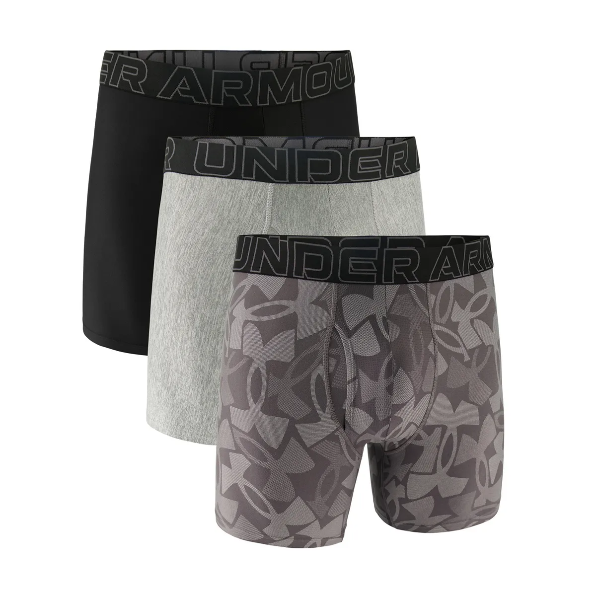 UNDER ARMOUR - Pack 3 Boxers Performance Tech hombre Gris UNDER ARMOUR