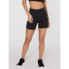 BSOUL - Short deportivo Mujer Flo Negro