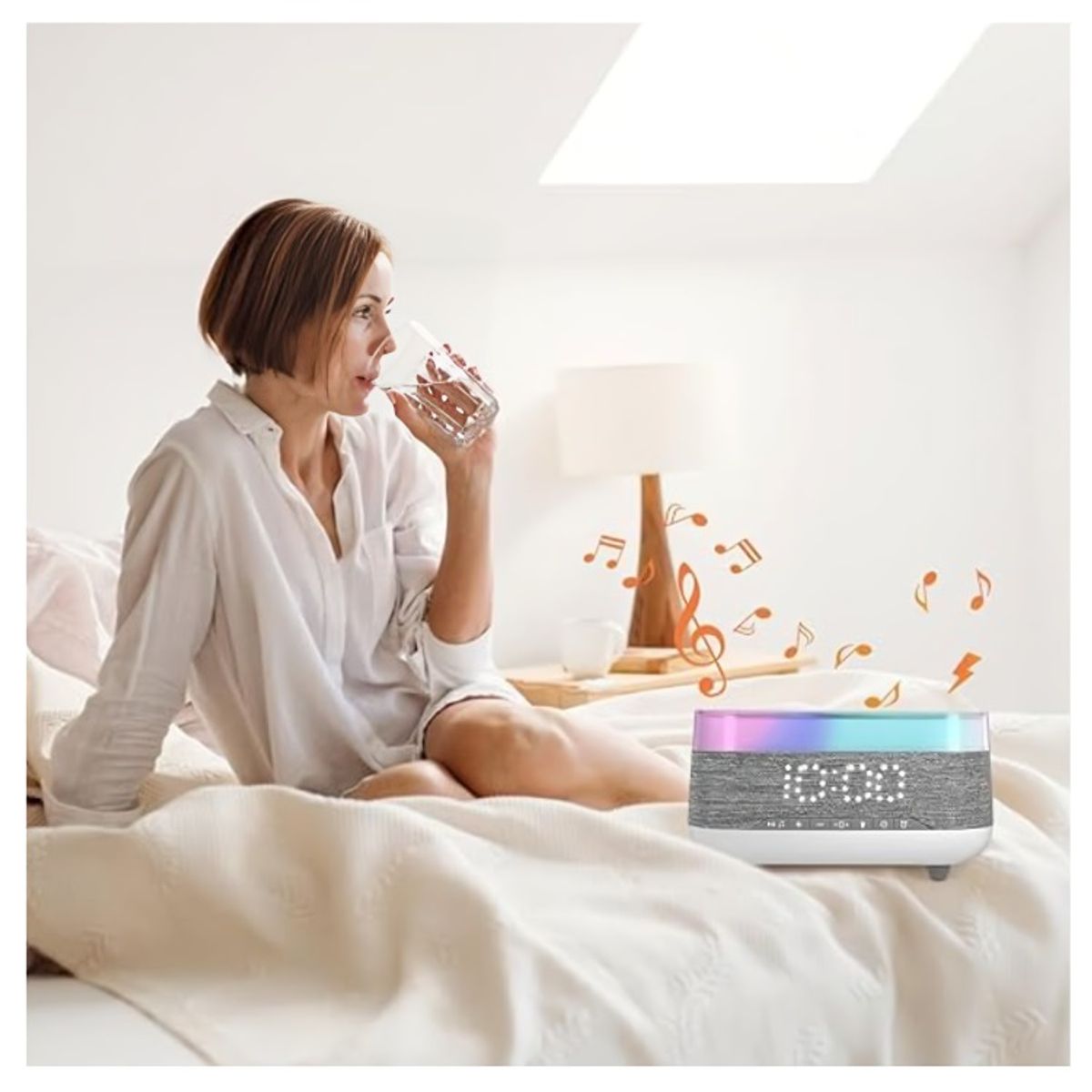 OEM - PARLANTE RELOJ KP-559