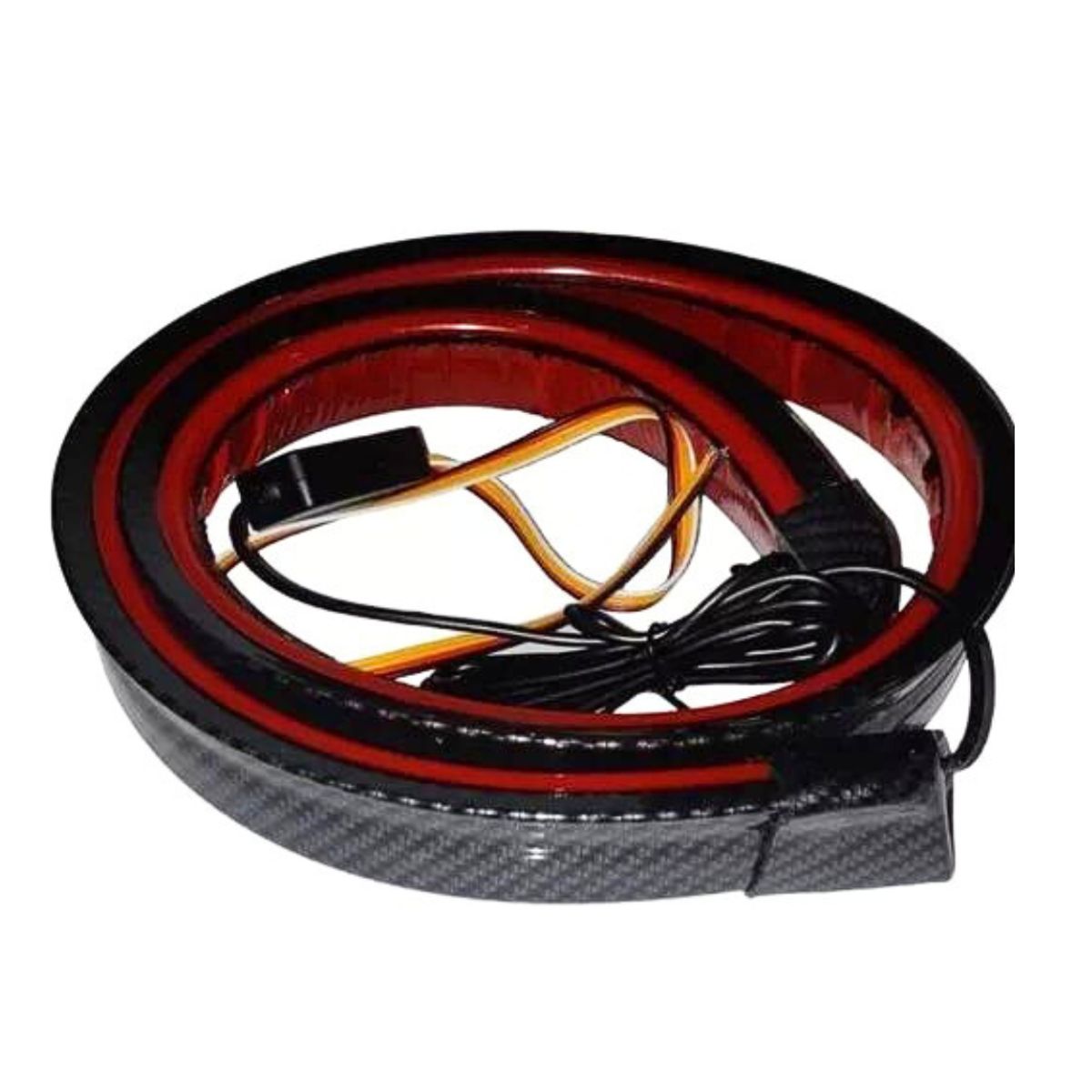 GENERICO - Aleron Lip De Maleta Fibra De 4 X 120 Cm Con Luz Led