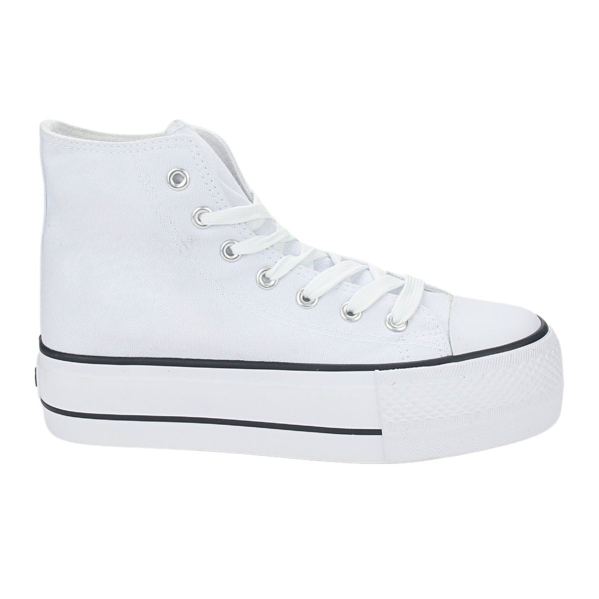 CHALADA - Zapatilla Mujer Blanco Casual Chalada Cruni-2