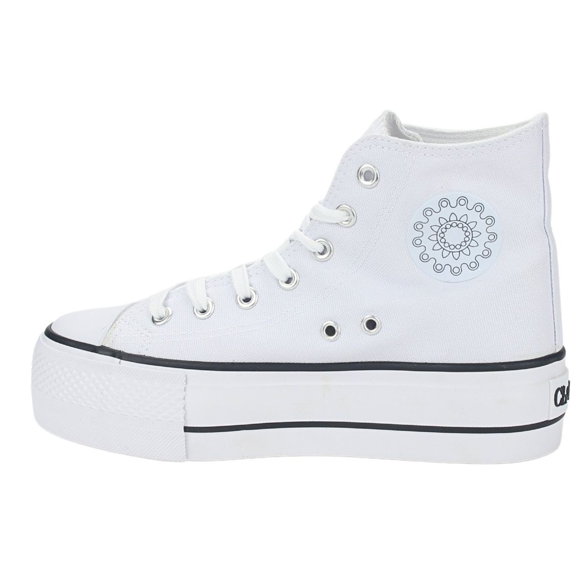 CHALADA - Zapatilla Mujer Blanco Casual Chalada Cruni-2