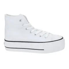 CHALADA - Zapatilla Mujer Blanco Casual Cruni-2